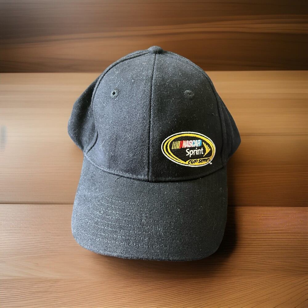 Nascar Hat Mens OS Baseball Embroidered Sprint Hook & Loop